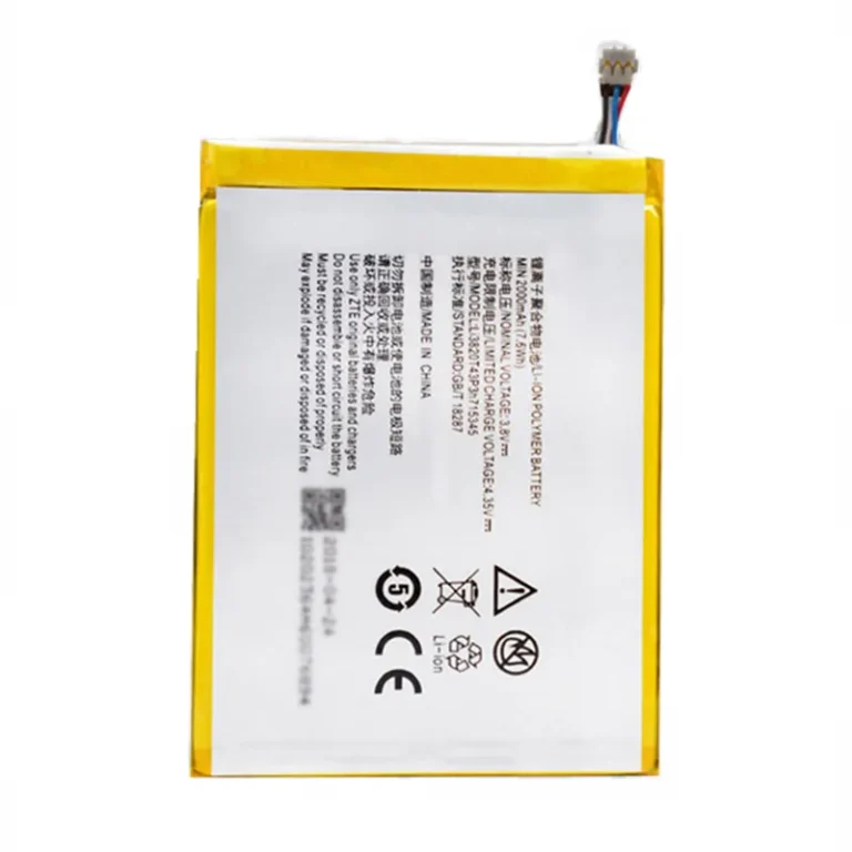 High capacity lithium ion battery replacement for ZTE Grand S Flex model Li3823T43P3h715345 premium hardware block