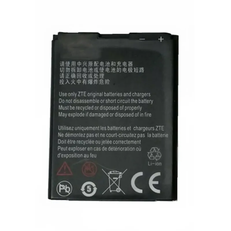 High capacity lithium ion battery replacement for ZTE F290 model Li3709T42P3h463657 premium hardware block