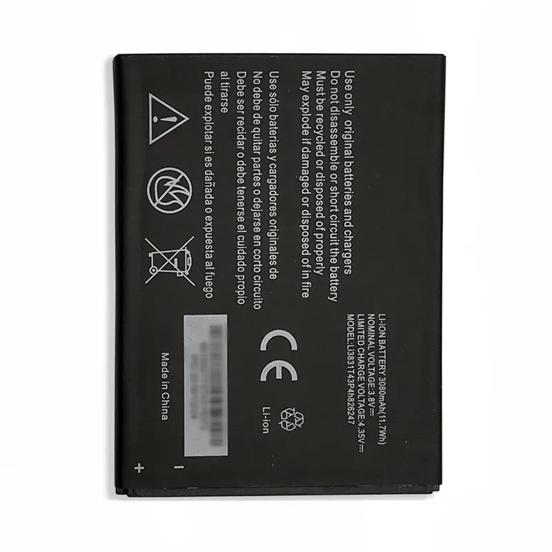 High capacity lithium ion battery replacement for ZTE Grand X 3 model Li3831T43P4h826247 premium hardware block