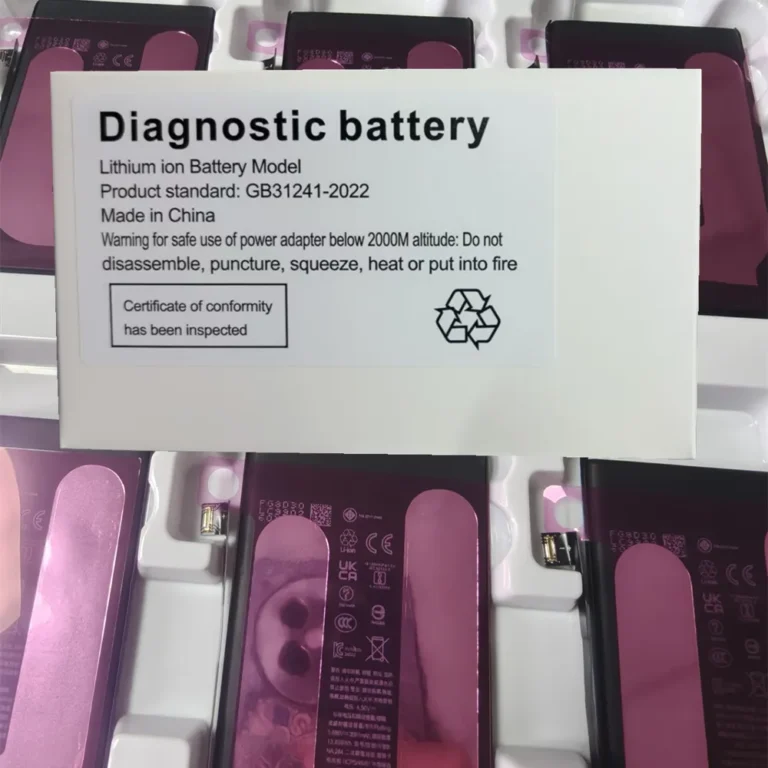diagnostic battery packing