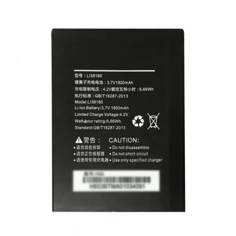 High capacity lithium ion battery replacement for Hisense M20-T model LI38180 premium hardware block