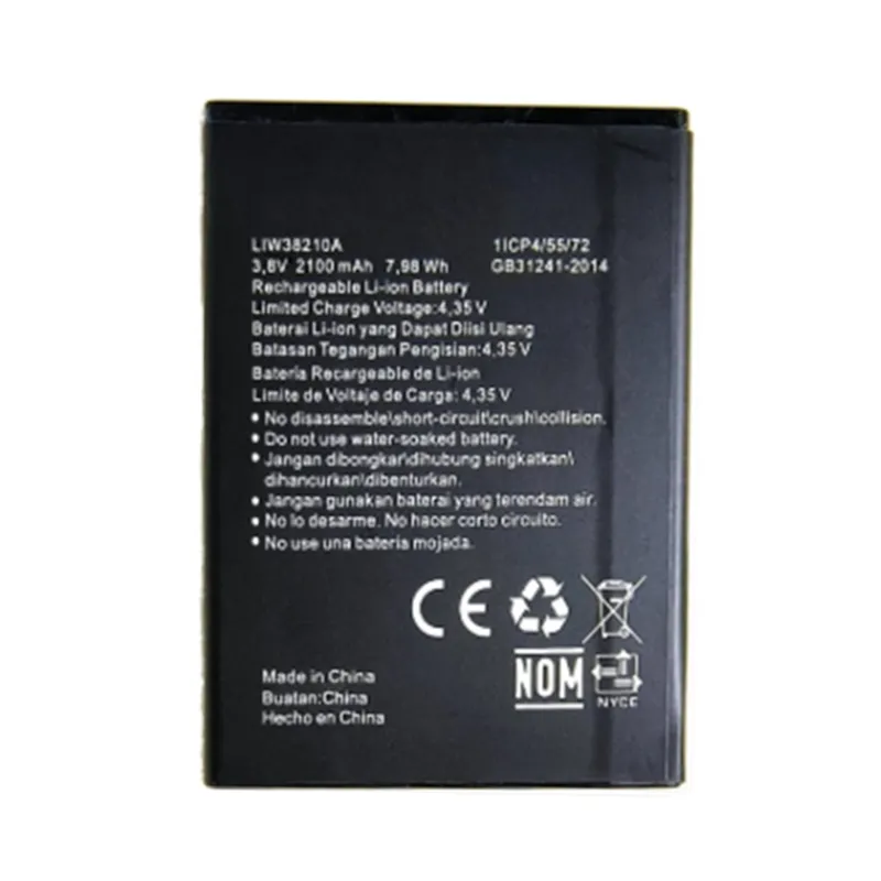 High capacity lithium ion battery replacement for Hisense U965 model LIW38210A premium hardware block
