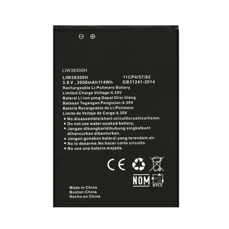 High capacity lithium ion battery replacement for Hisense H30 Lite model LPW38300H premium hardware block
