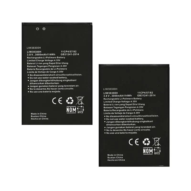 High capacity lithium ion battery replacement for Hisense H30 Lite model LPW38300H premium hardware block
