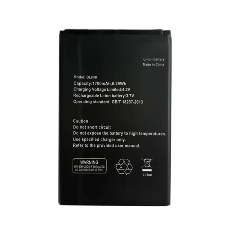 High capacity lithium ion battery replacement for Mobicel Blink model Blink premium hardware block