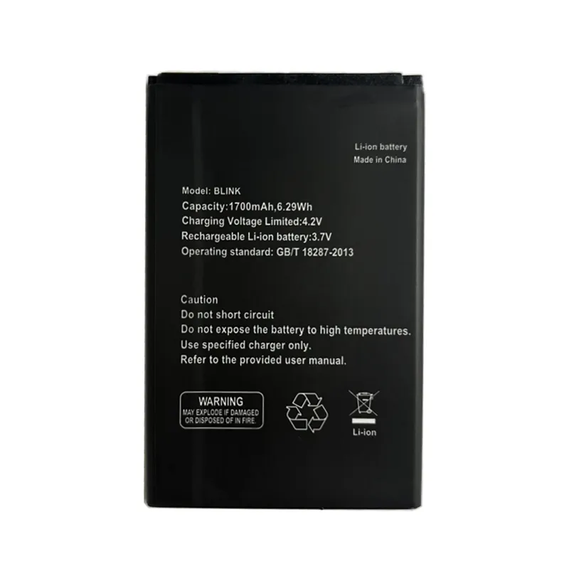 High capacity lithium ion battery replacement for Mobicel Blink model Blink premium hardware block