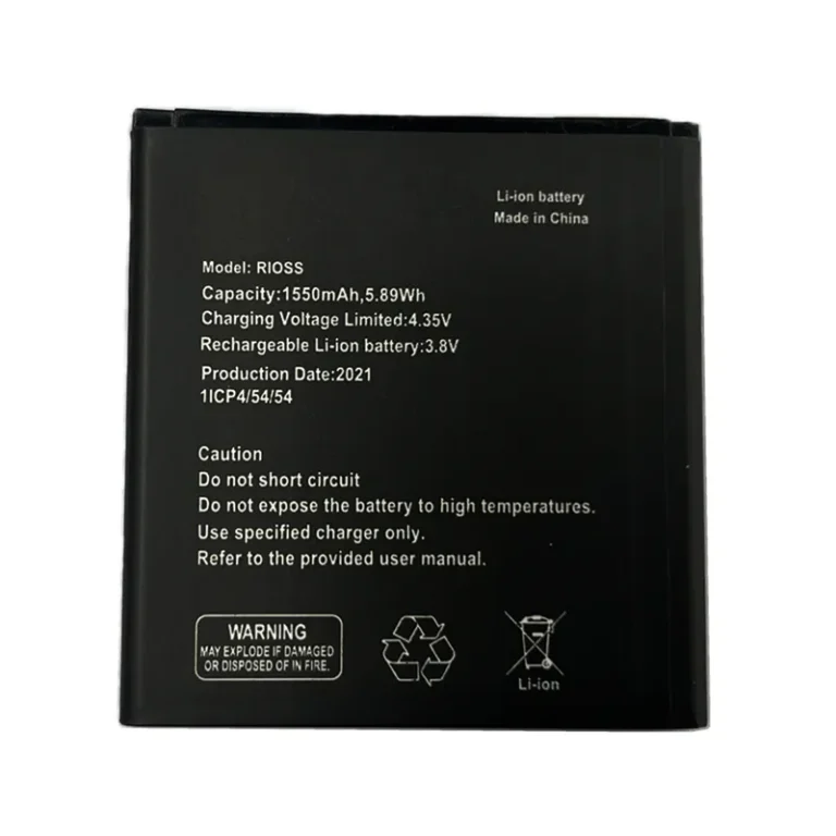 High capacity lithium ion battery replacement for Mobicel Rioss model Rioss premium hardware block