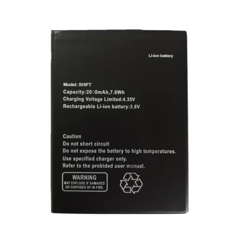 High capacity lithium ion battery replacement for Mobicel Shift model Shift premium hardware block