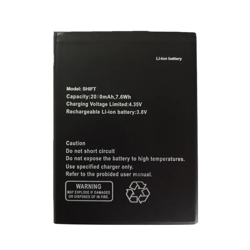 High capacity lithium ion battery replacement for Mobicel Shift model Shift premium hardware block