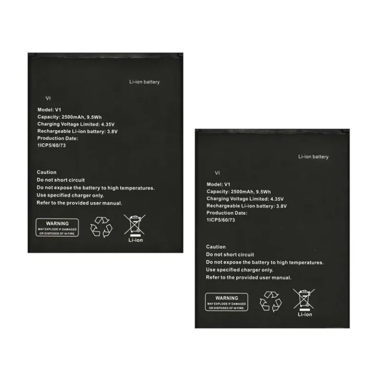 High capacity lithium ion battery replacement for Mobicel V1 model V1 premium hardware block