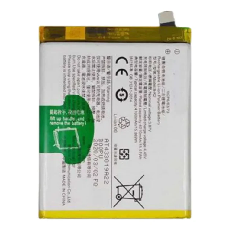 High capacity lithium ion replacement battery series B-K2 B-V1 BA22 for VIVO S5 S15 S18E premium hardware pack