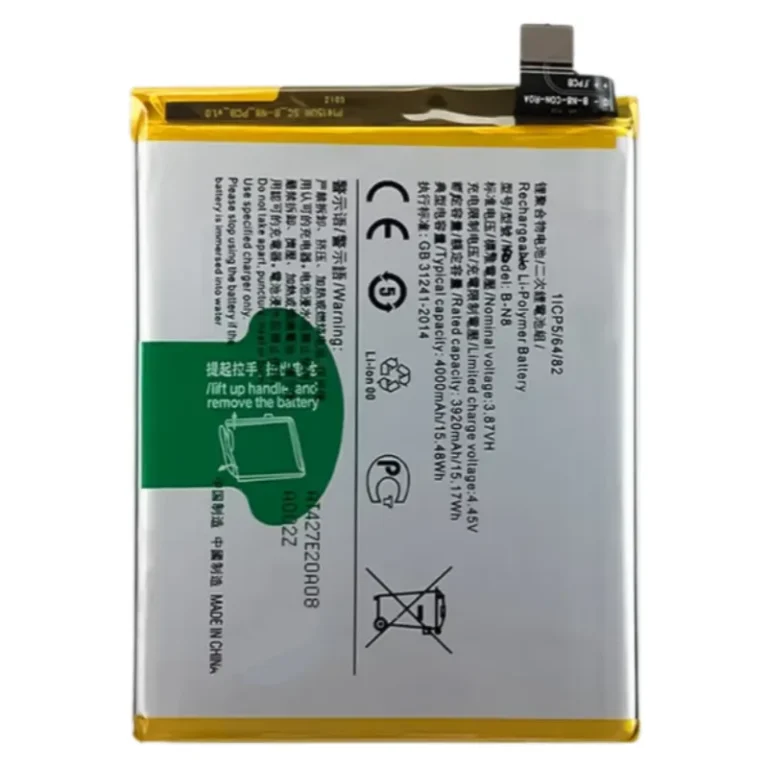 High capacity lithium ion replacement battery series BA35 B-N3 B-N2 B-O9 B-R6 B-V7 B-U3 B-X1 for VIVO X Fold3 Pro X50 Pro X50 X60 X70 Pro X80 Lite 5G X80 Pro X90 Pro premium hardware pack