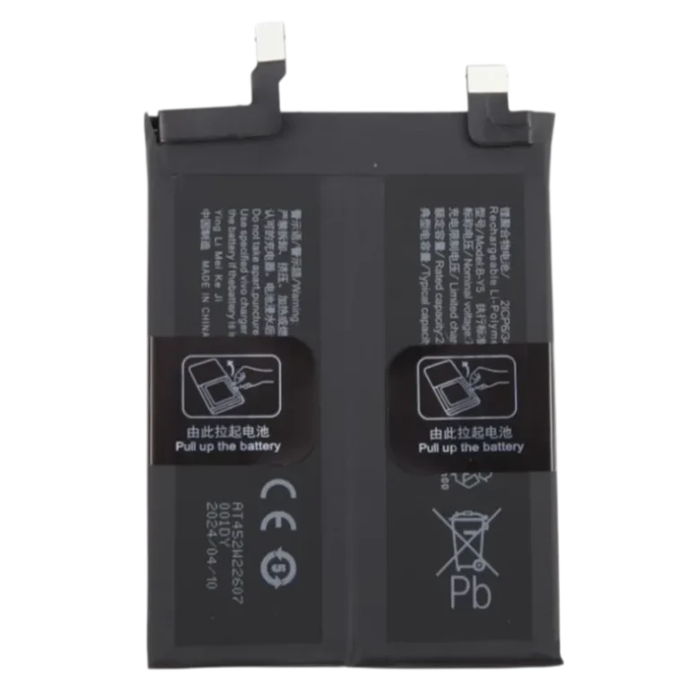 High capacity lithium ion replacement battery series BA35 B-N3 B-N2 B-O9 B-R6 B-V7 B-U3 B-X1 for VIVO X Fold3 Pro X50 Pro X50 X60 X70 Pro X80 Lite 5G X80 Pro X90 Pro premium hardware pack