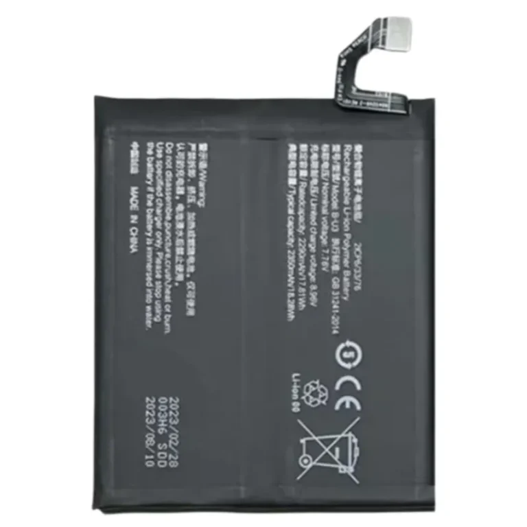 High capacity lithium ion replacement battery series BA35 B-N3 B-N2 B-O9 B-R6 B-V7 B-U3 B-X1 for VIVO X Fold3 Pro X50 Pro X50 X60 X70 Pro X80 Lite 5G X80 Pro X90 Pro premium hardware pack