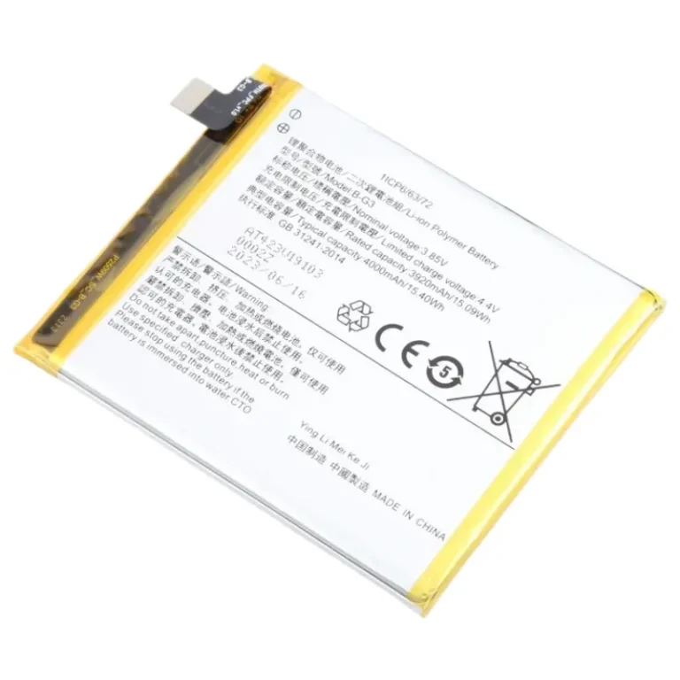 High capacity lithium ion replacement battery series B-D9 B-N6 for VIVO Z1 Z1X premium hardware pack