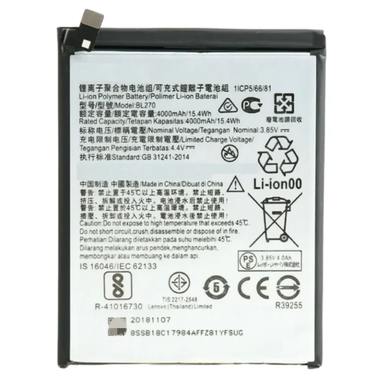 High capacity lithium ion replacement battery series GK50 KE40 LC40 BL270 JK50 KG40 for Motorola E series premium hardware pack