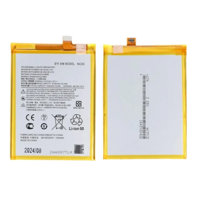 High capacity lithium ion replacement battery series JK50 KX50 MC50 MD50 MH60 NC50 ND50 NE50 NH50 PC50 PC60 PG50 QF50 QS50 for Motorola G series premium hardware pack
