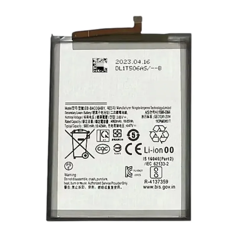 Grade A lithium ion cell phone battery series Galaxy A14 A15 A16 A25 A26 A34 A35 A36 A54 A55 A56 A73 for Samsung A series wholesale stockist supply