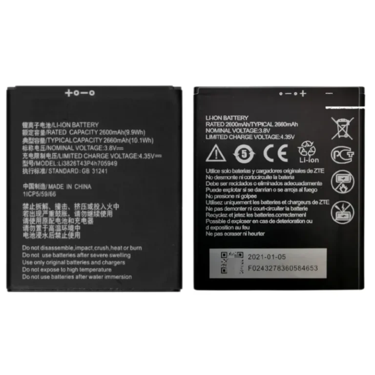 High capacity lithium ion replacement battery series BL-38CY Li3822T43P4h746241 Li3826T43P4h695950 Li3826T43P4h705949 Li3830T43P8h486375 Li3839T43P8h26348 Li3930T44P6h816437 Li3931T44P8h806139 for ZTE Blade series premium hardware pack
