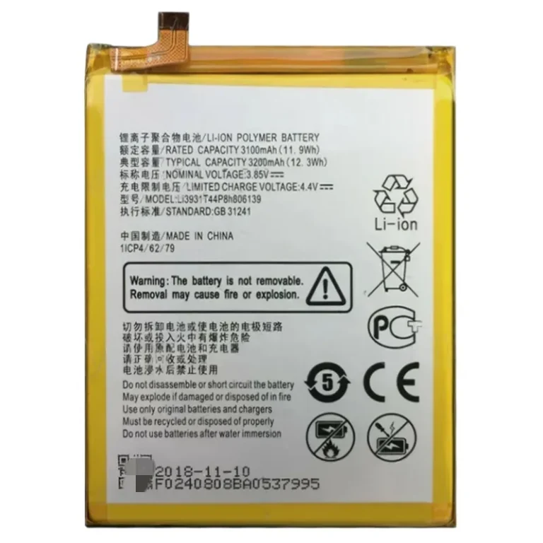 High capacity lithium ion replacement battery series BL-38CY Li3822T43P4h746241 Li3826T43P4h695950 Li3826T43P4h705949 Li3830T43P8h486375 Li3839T43P8h26348 Li3930T44P6h816437 Li3931T44P8h806139 for ZTE Blade series premium hardware pack